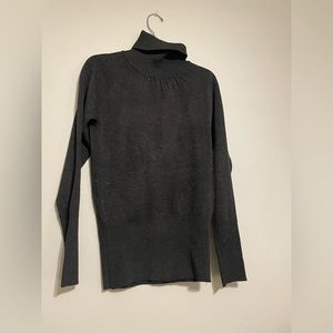 Dark gray turtle neck long sleeve